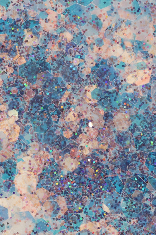 Loser Glitter Blau/Lila