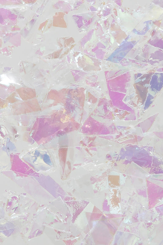 Glas Flake Pink Perlemor