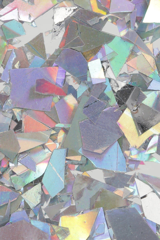 Glas Flake Silver