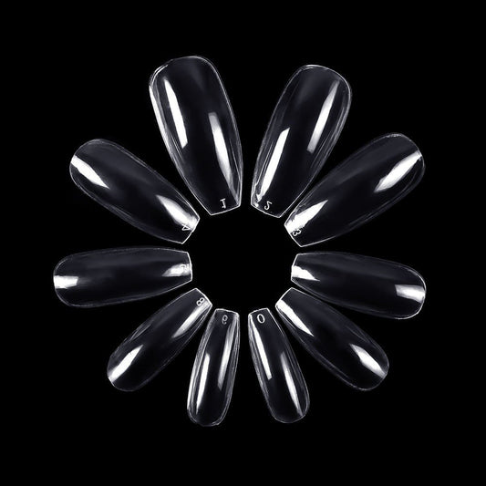 Ballerina Clear Tip (100 pcs.)