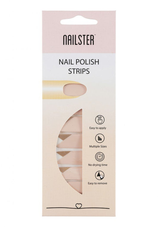 Nail Strip Pink/Brown/White