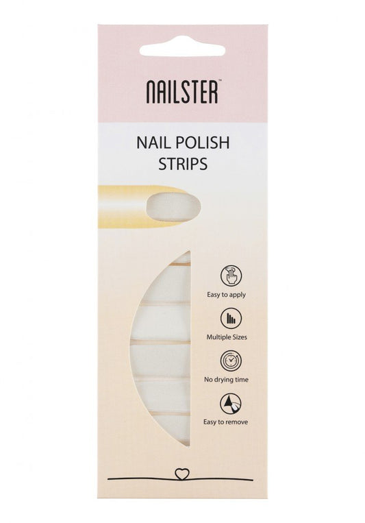 Nail Strip Nude/White