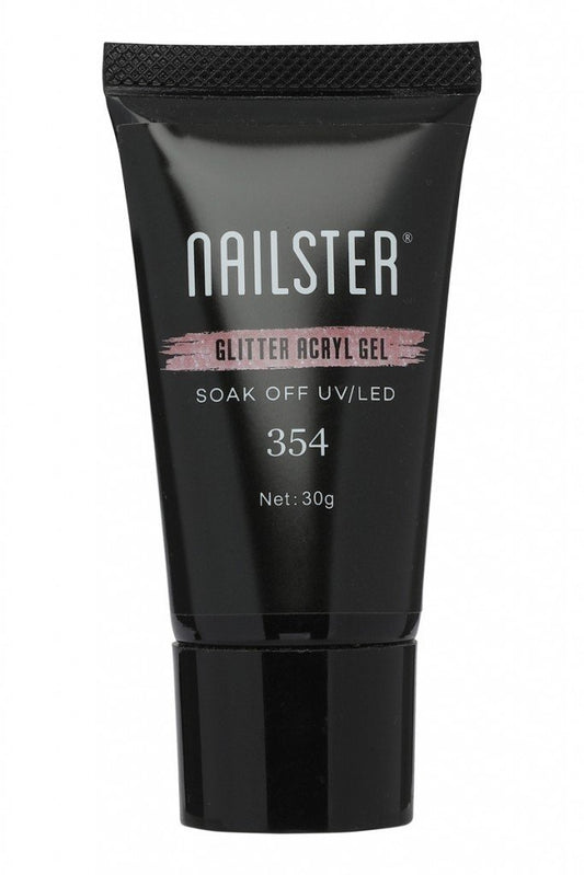 Acryl Gel Glimmer Rosa 354