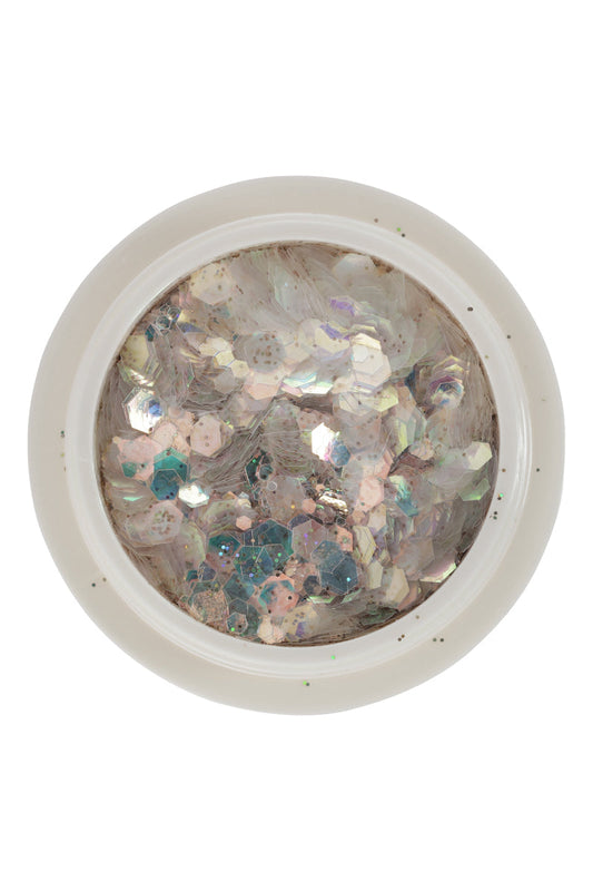 Loser Glitter Blau/Gold