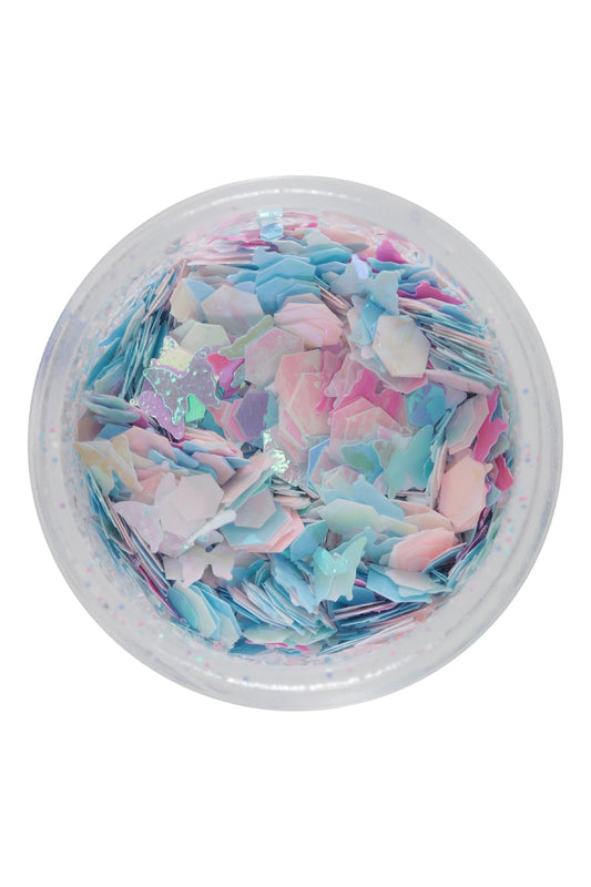 Pastel Butterfly Glitter