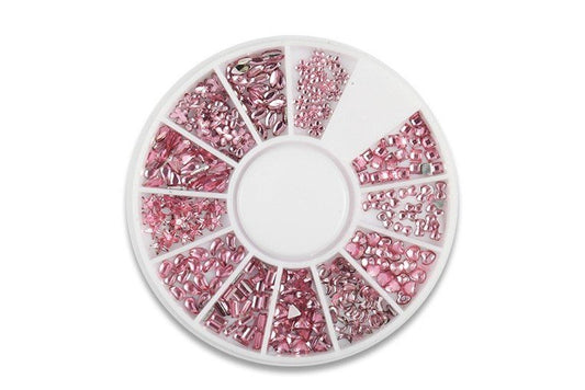 Pink jewelry wheels (12 types)